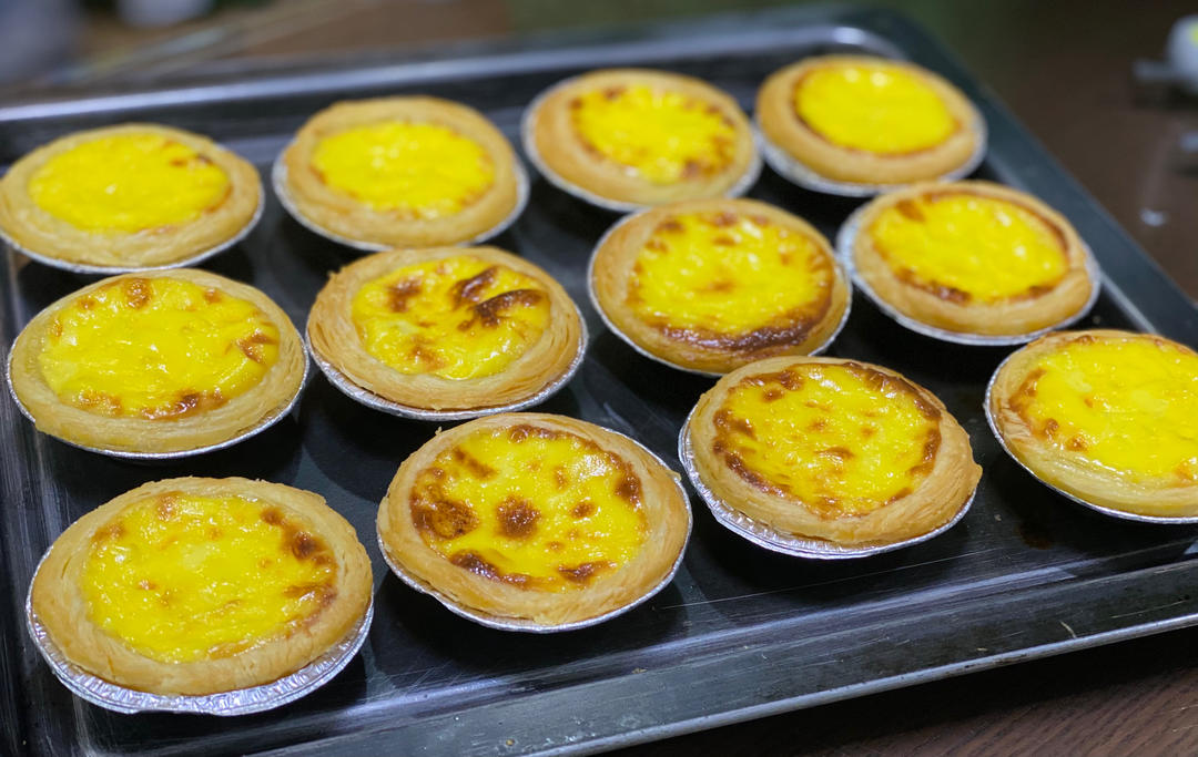 超嫩滑的葡式蛋挞(全蛋版)新手友好『秒杀KFC』