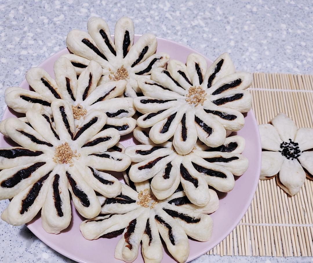枣花酥，枣泥菊花酥
