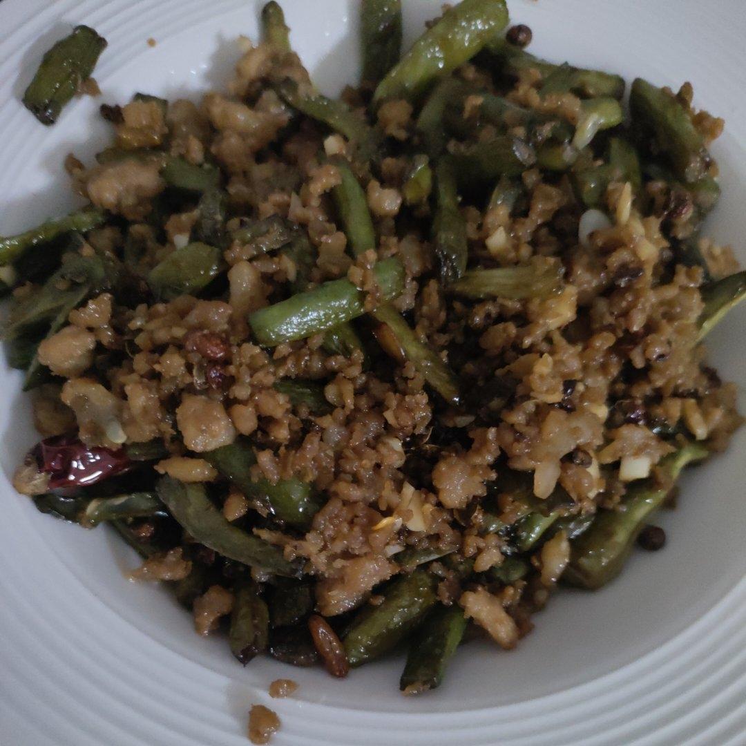 家庭版干煸豆角