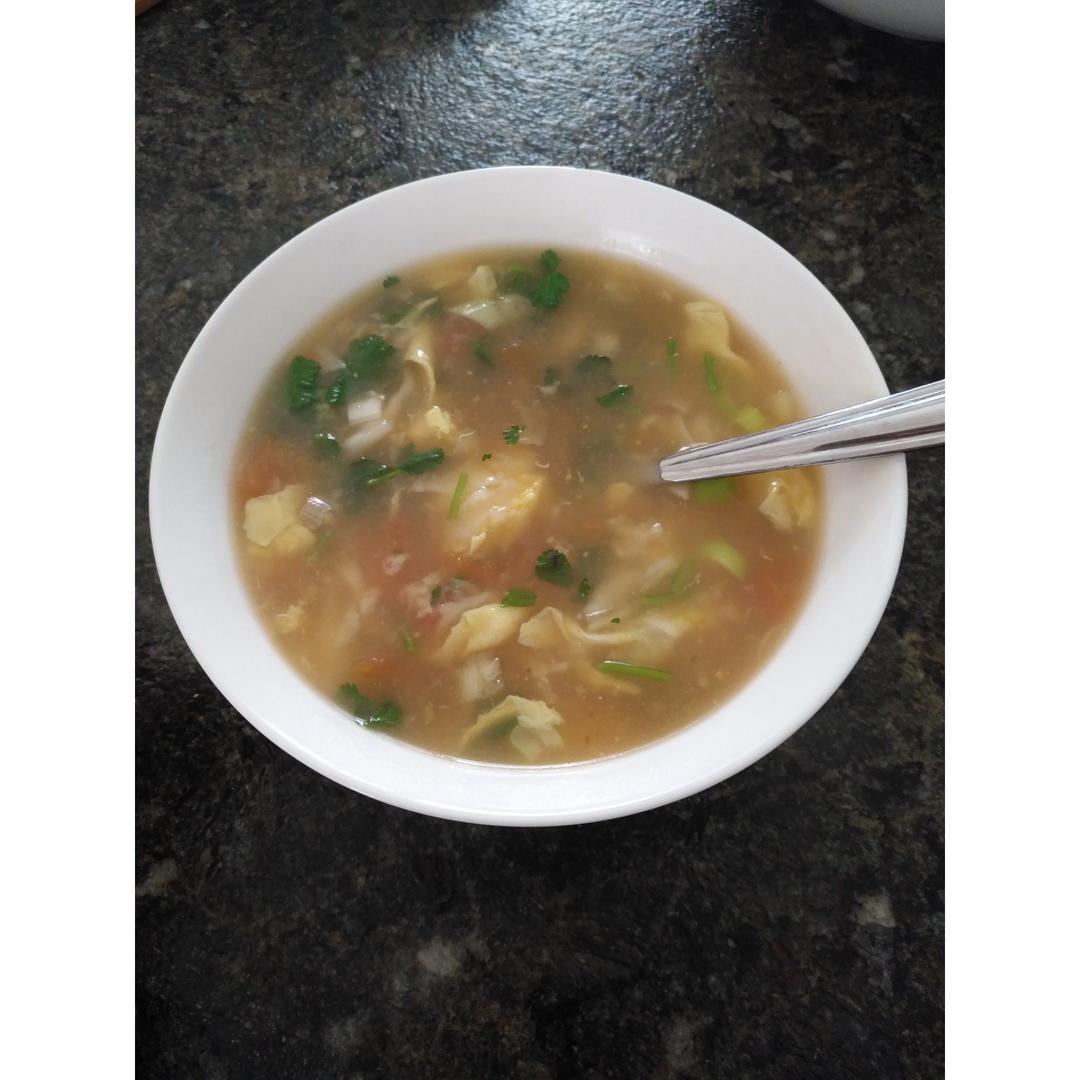番茄鸡蛋疙瘩面