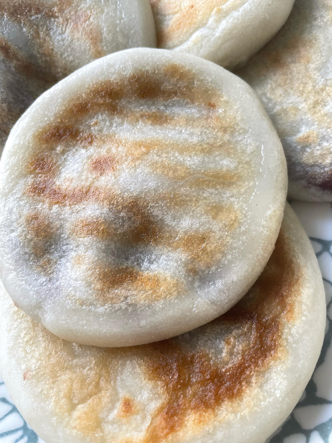 ㊙️东北糯米豆沙粘火勺 烫面法饼超级软 附虎口收拢法整形视频