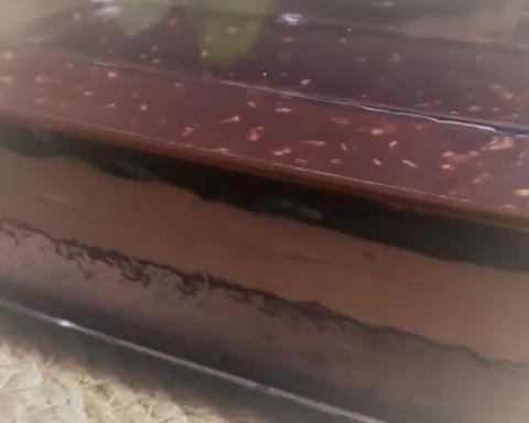 脆皮巧克力盒子蛋糕