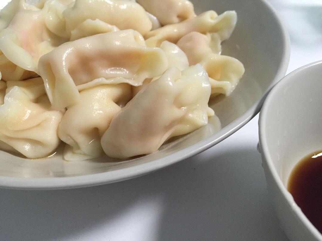 纯虾仁馅的饺子的做法