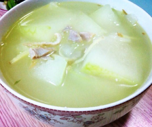 咸肉冬瓜汤