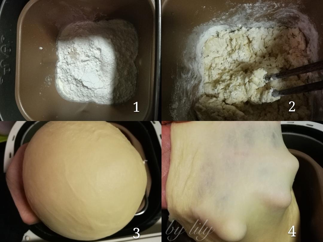 纯奶手撕吐司的做法 步骤1