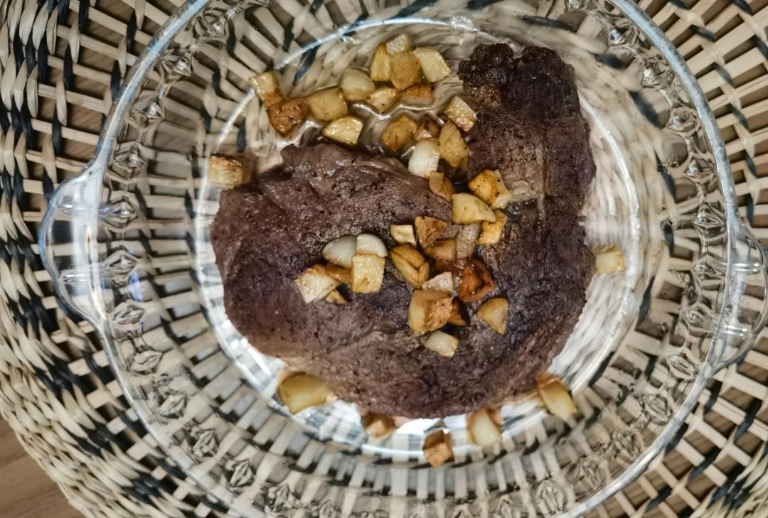 新手尝试一次就成功的厚切眼肉牛排