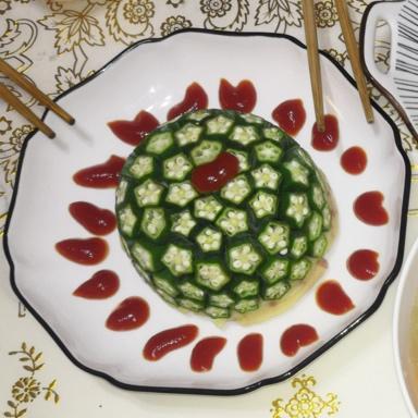 【发现幸福的味道】土豆秋葵碗