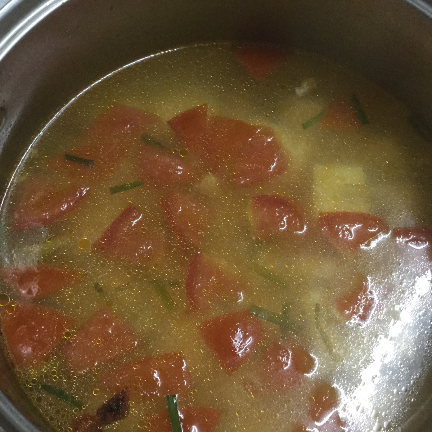 番茄豆腐汤