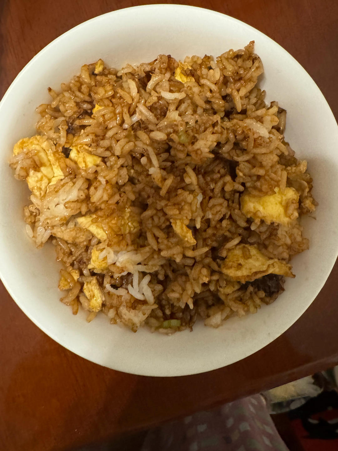 好吃到舔盘的酱油炒饭！