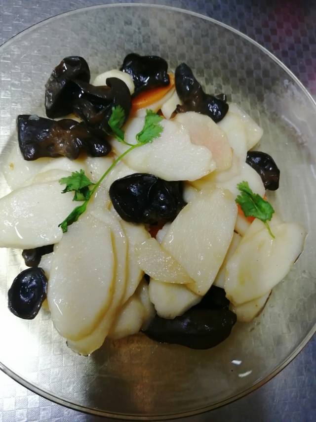 山药炒木耳