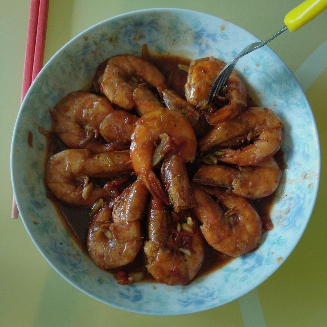 油焖大虾