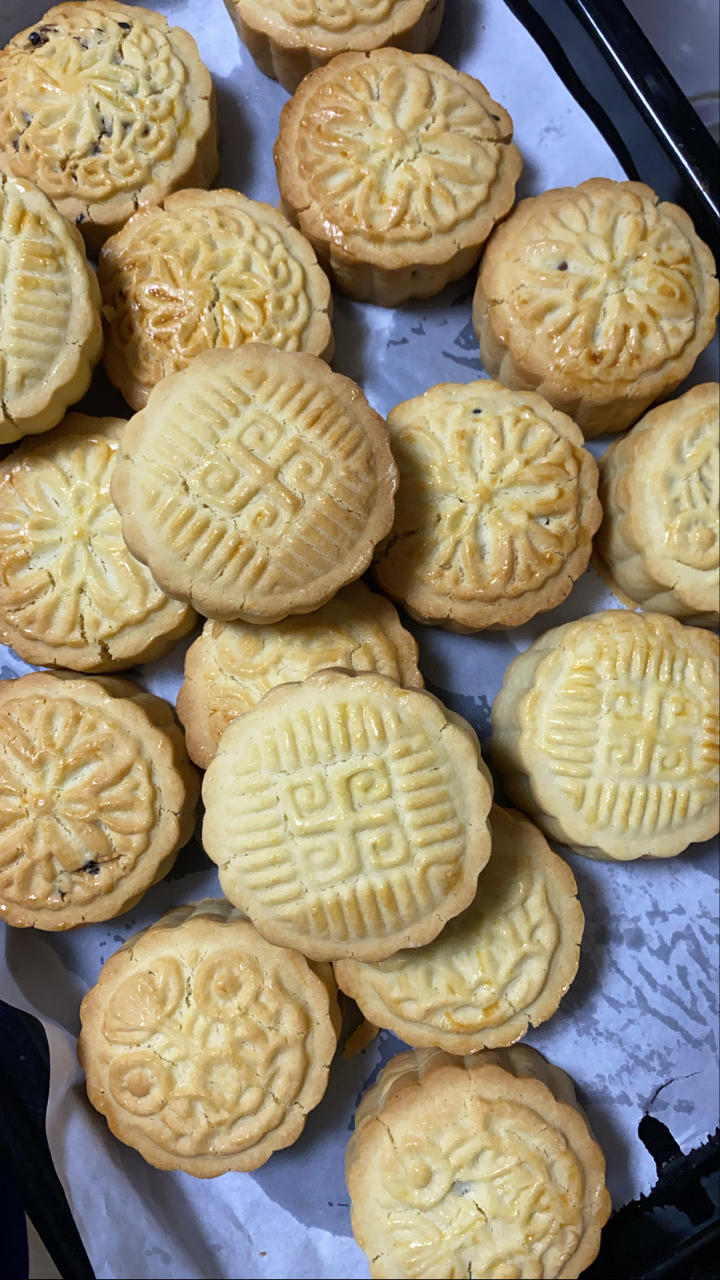 传统老式月饼(不用转化糖浆)