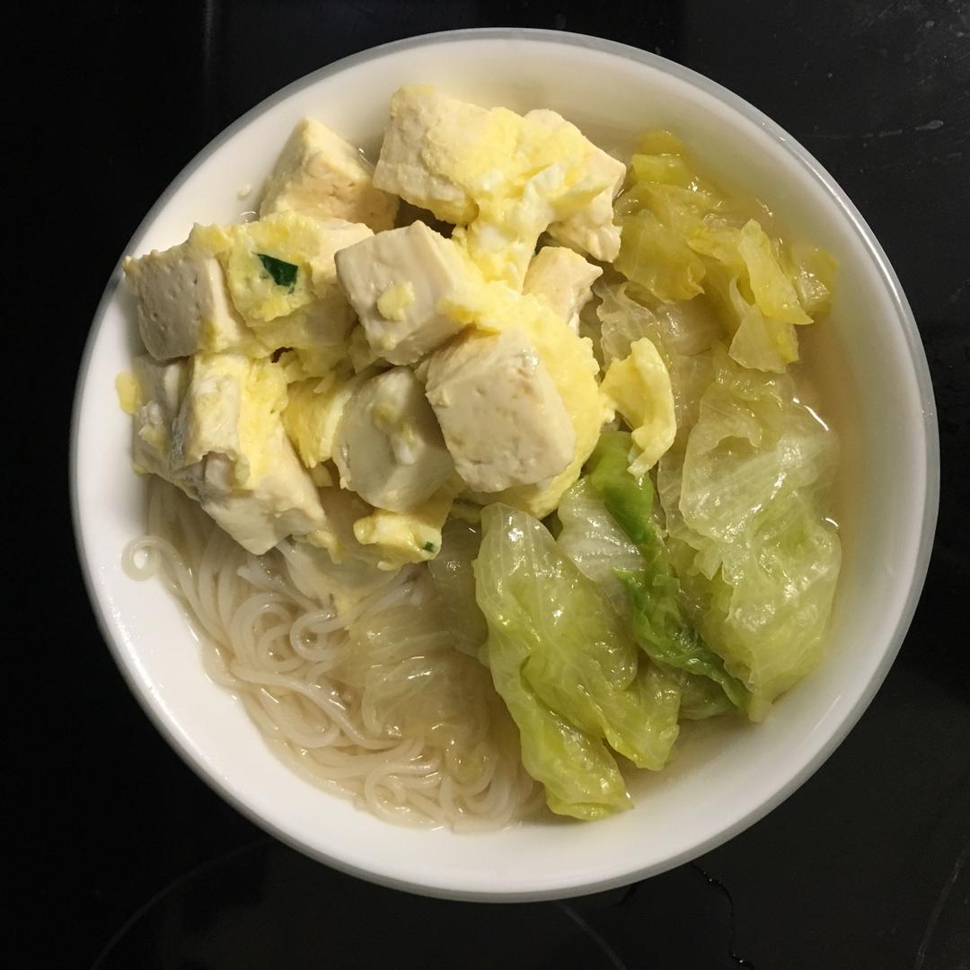 蛋包豆腐丁