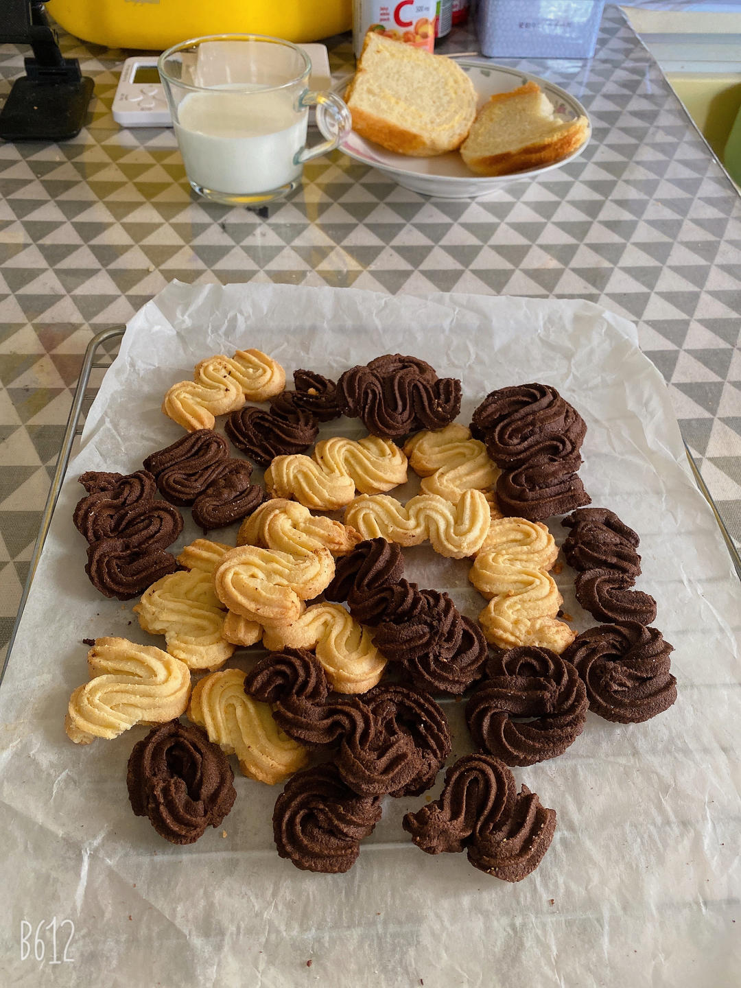 只加蛋清的维也纳曲奇！也太酥脆了！零失败！