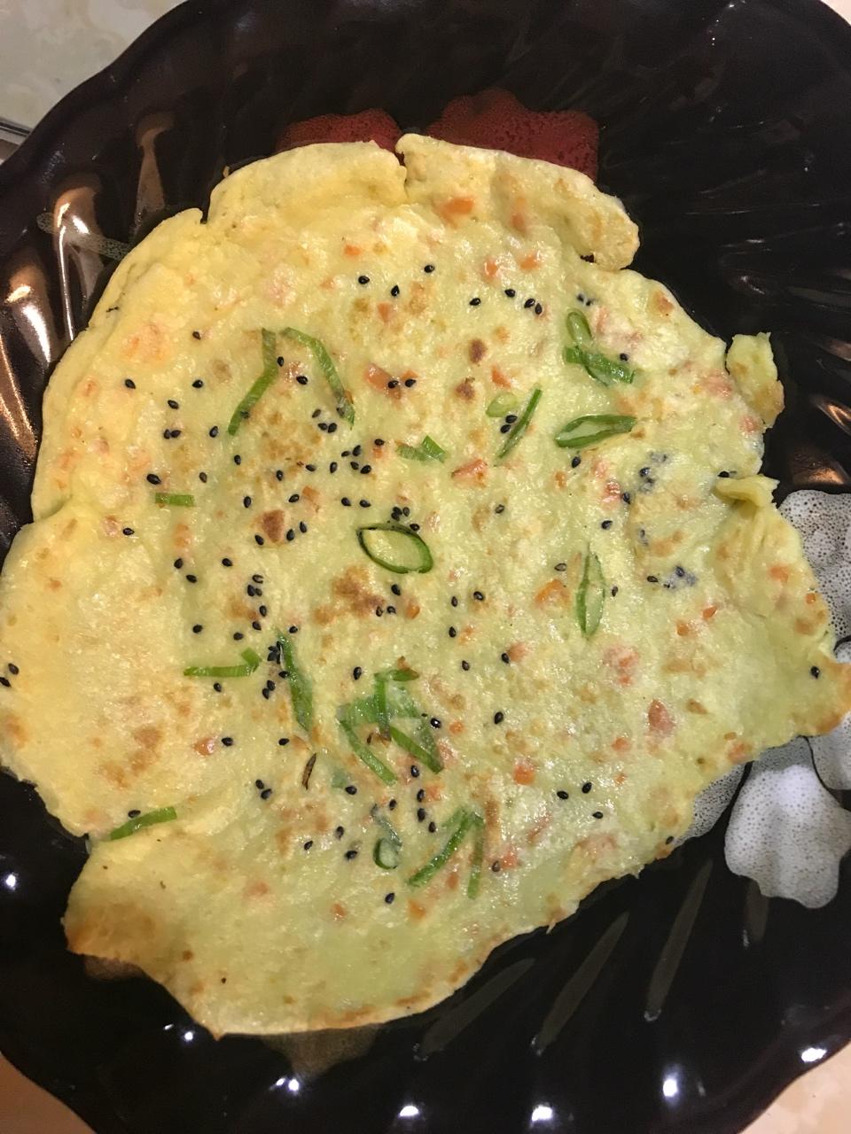 葱花蛋饼（快手营养早餐）