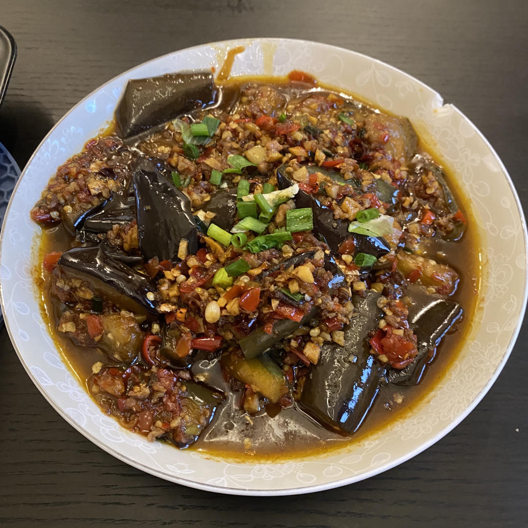开胃下饭菜！巨简单的家常鱼香茄子煲
