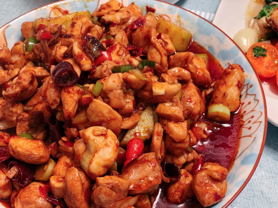 青蒜辣炒鸡腿肉