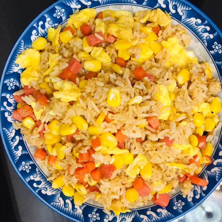 鲜虾炒饭