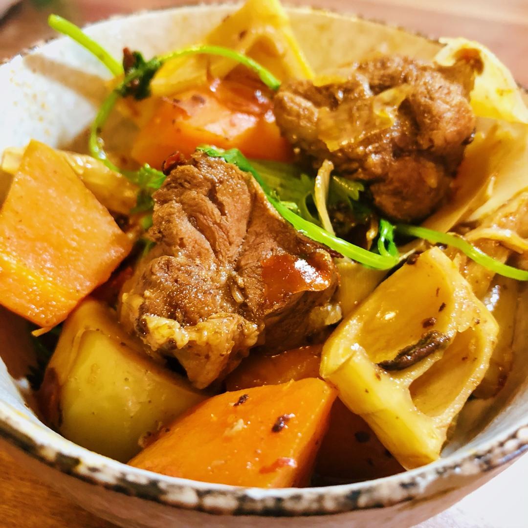 笋子烧牛肉