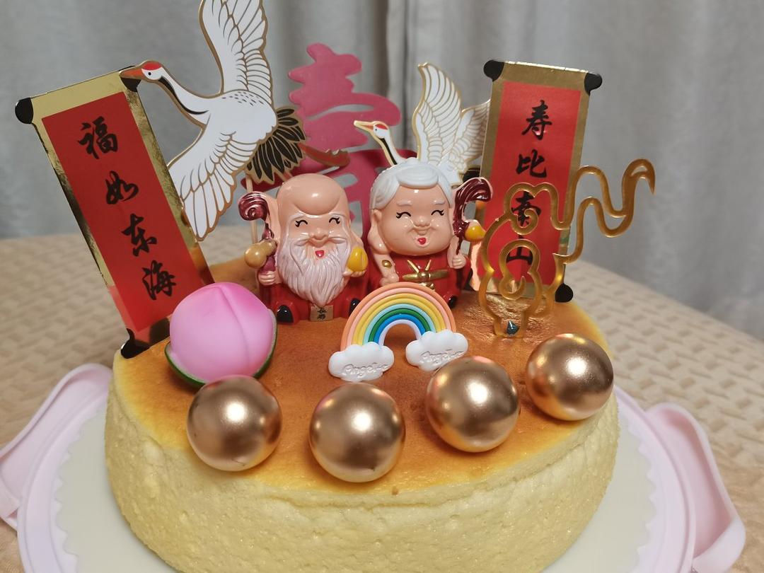 轻乳酪蛋糕（瑞可爷爷同款）网红轻乳酪