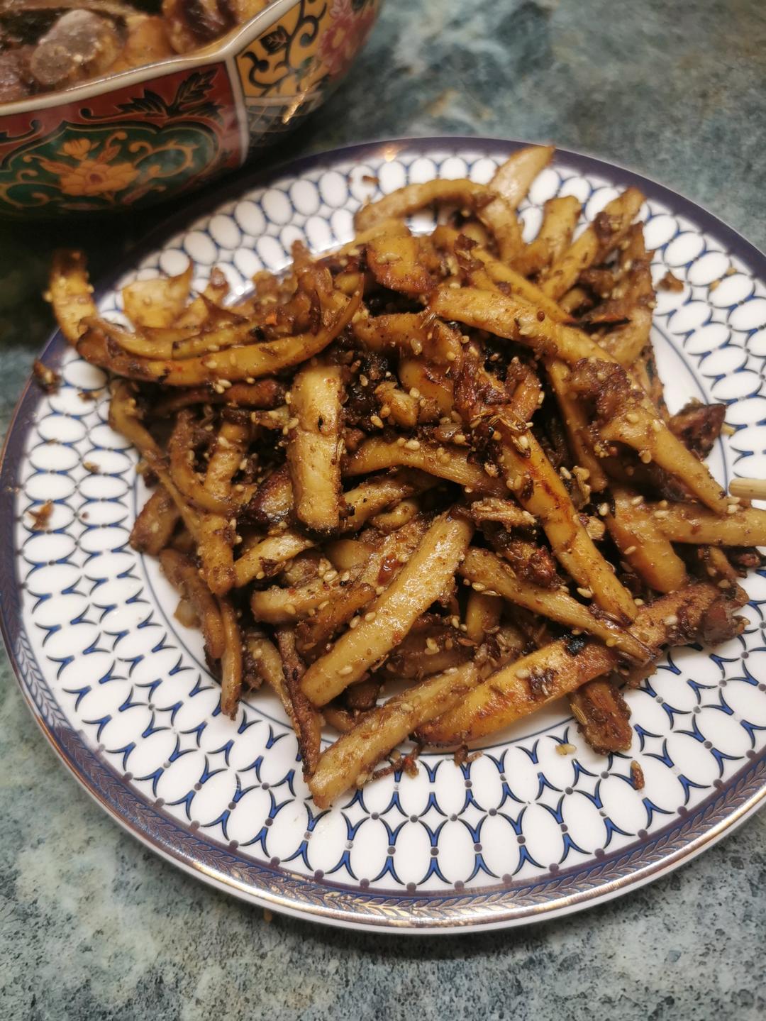 会上瘾的手撕杏鲍菇