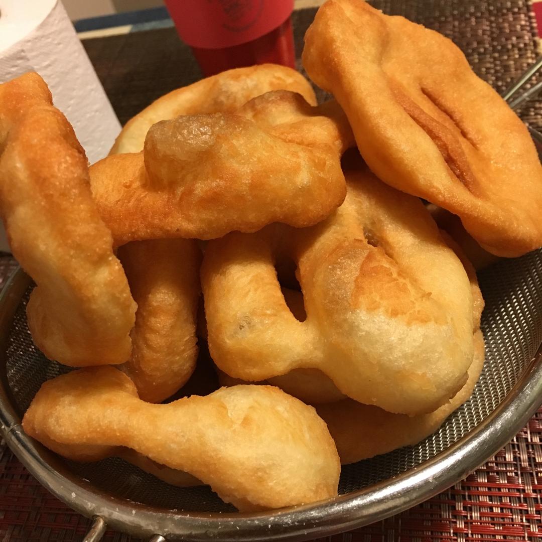 健康美味的炸油饼（糖油饼）