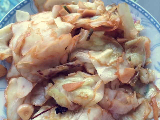 在家炒出街头小馆风味的炝炒圆白菜