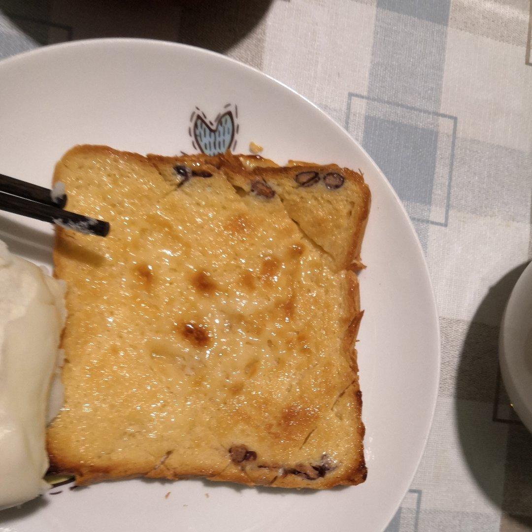 十分钟快手烤吐司，甜脆好吃，不刷蛋液
