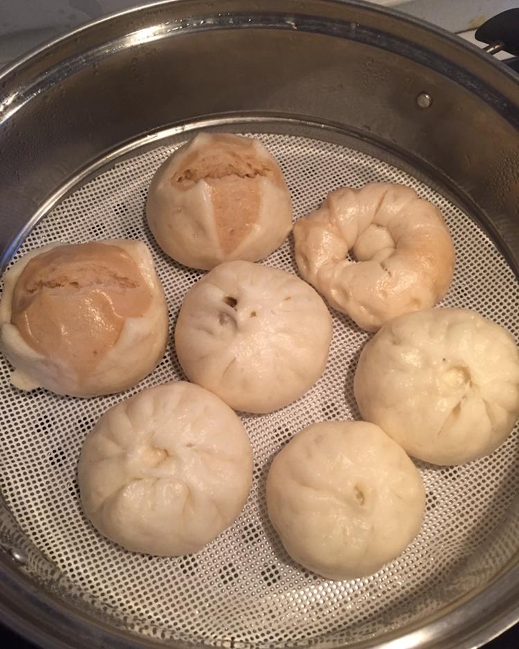 有着面包口感的红糖馒头（一次发酵）