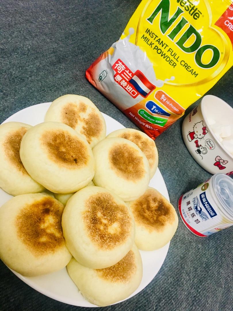 香甜奶酥馅烙饼