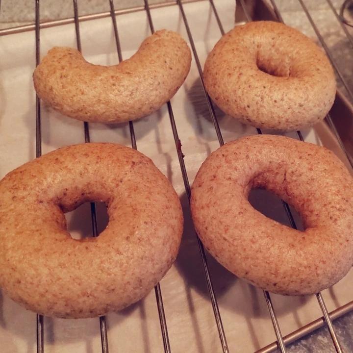 刷脂女孩的100%全麦贝果