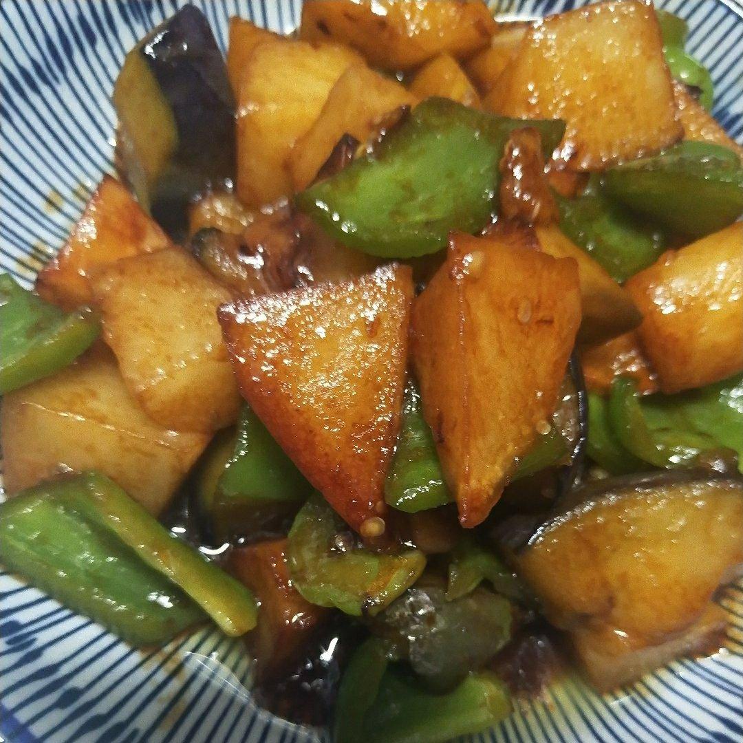 超下饭家常地三鲜