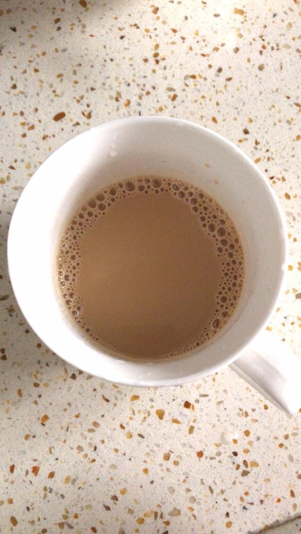 遇见一一夏做的手煮奶茶