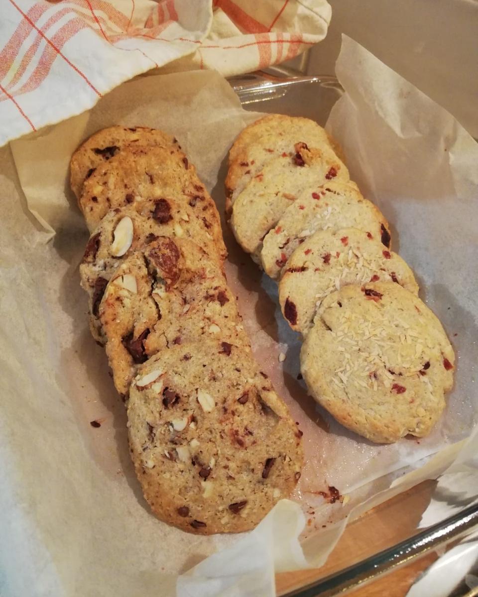 低糖少油版蔓越莓饼干