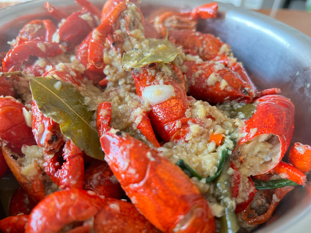 简单版蒜蓉小龙虾