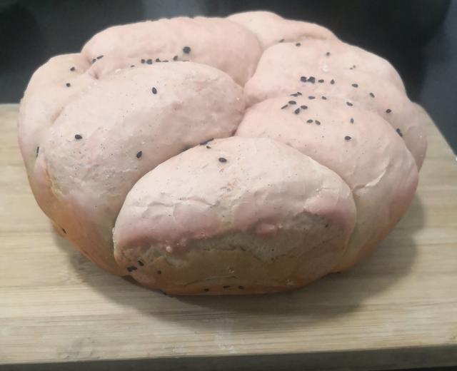 火龙果面包的做法