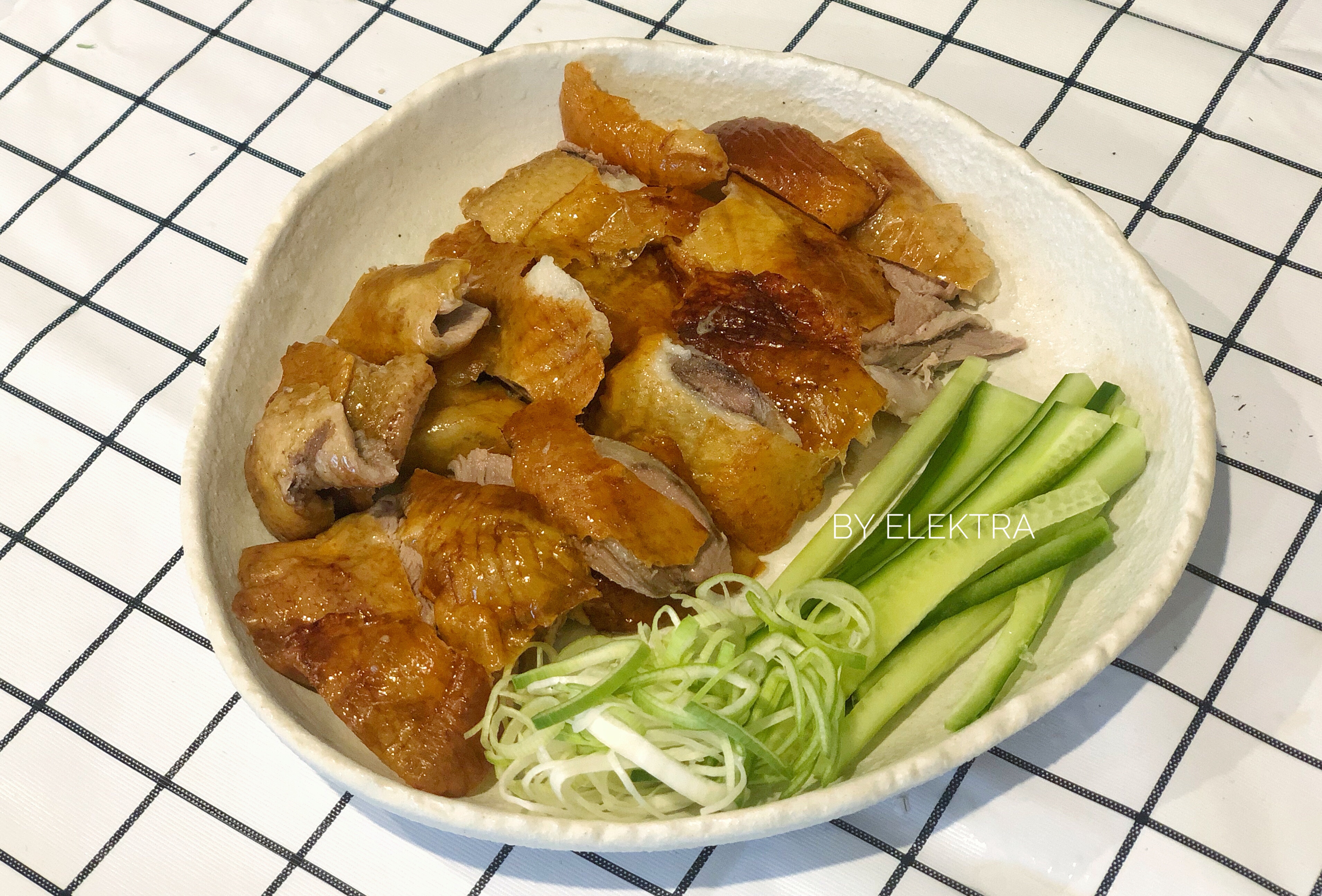 超正宗北京烤鸭（家庭烤箱版）的做法 步骤12