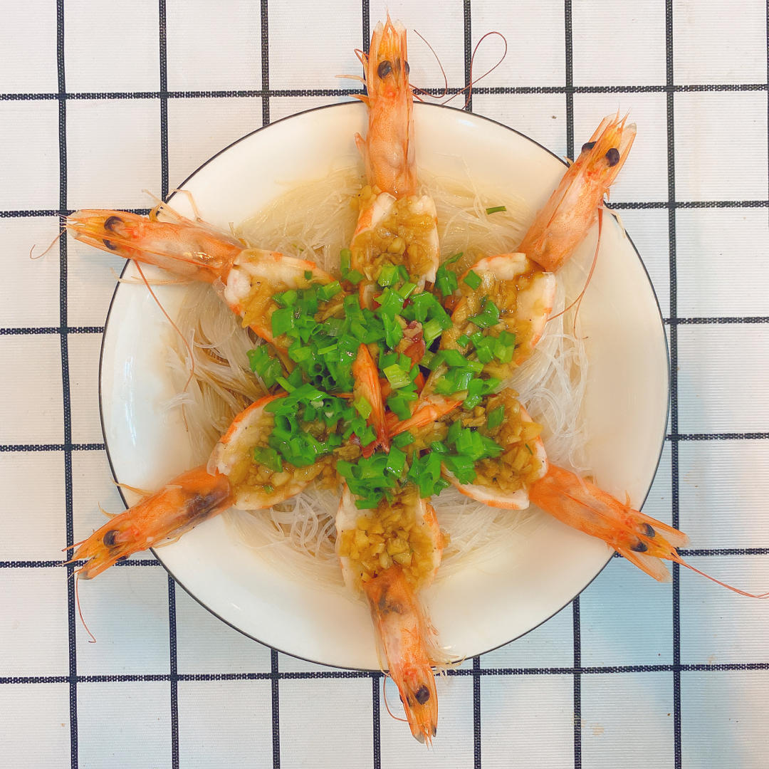 蒜蓉粉丝蒸虾