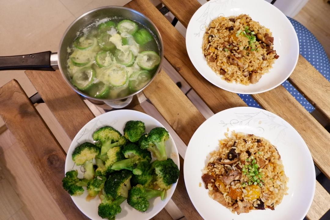 美味到不行的南瓜饭