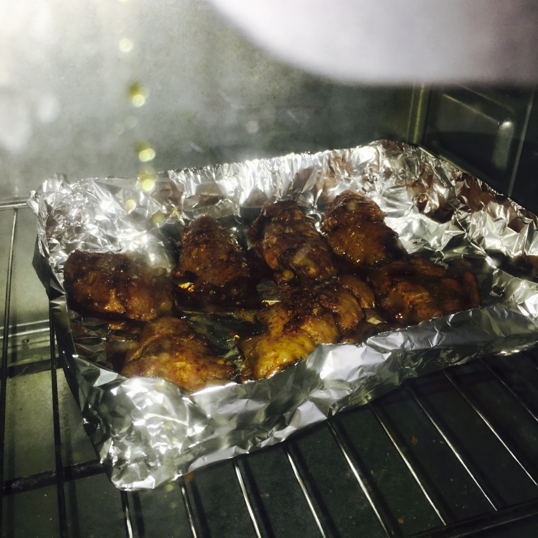 烤鸡翅（自制腌料）