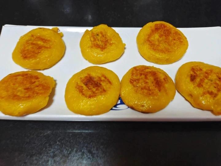 软糯香甜的南瓜饼！超好吃！一次成功