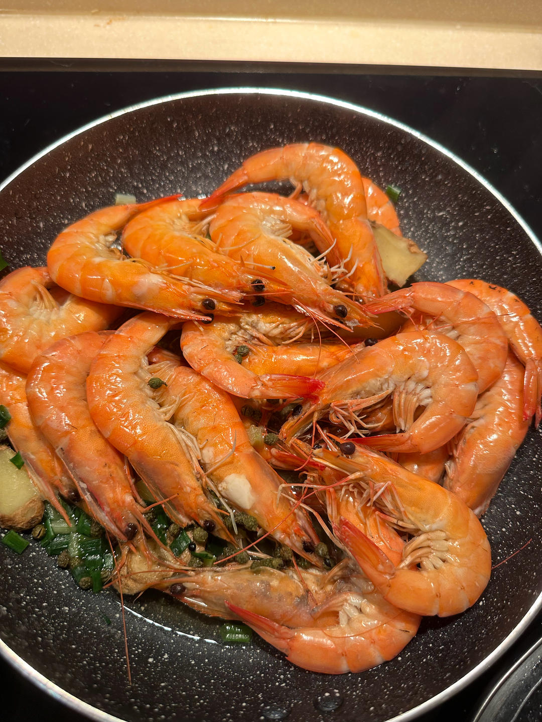 白灼虾（无水电磁炉版）