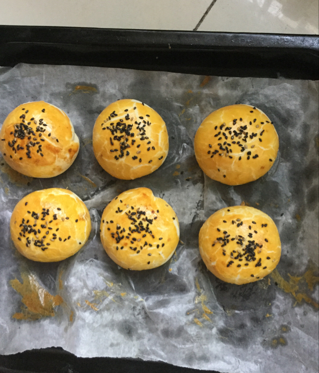 红豆酥饼（附油酥不测漏的办法）