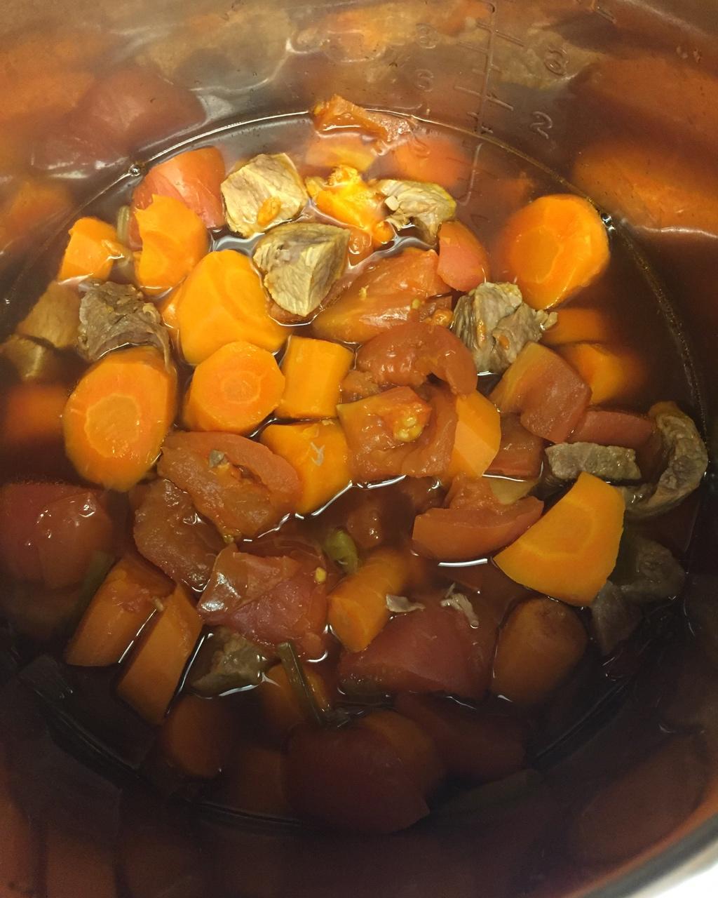 番茄牛腩（电压力锅版）