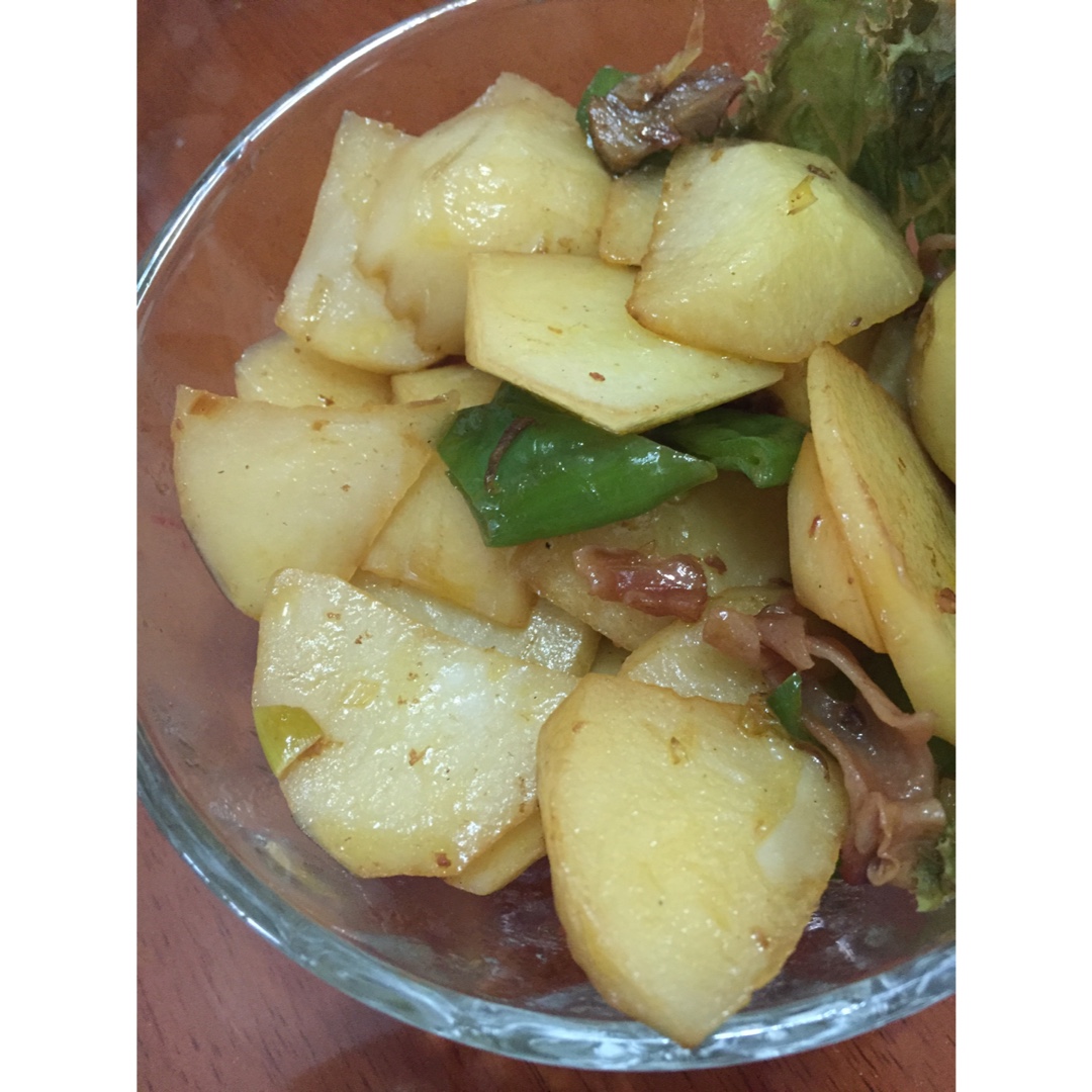 洋葱炒土豆