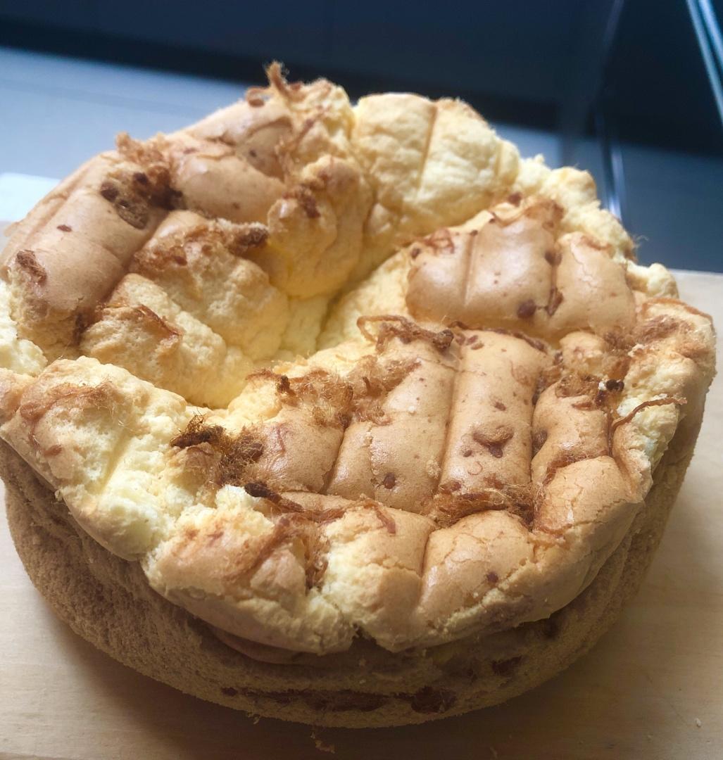 （低糖）嫩滑软糯的糯米蛋糕