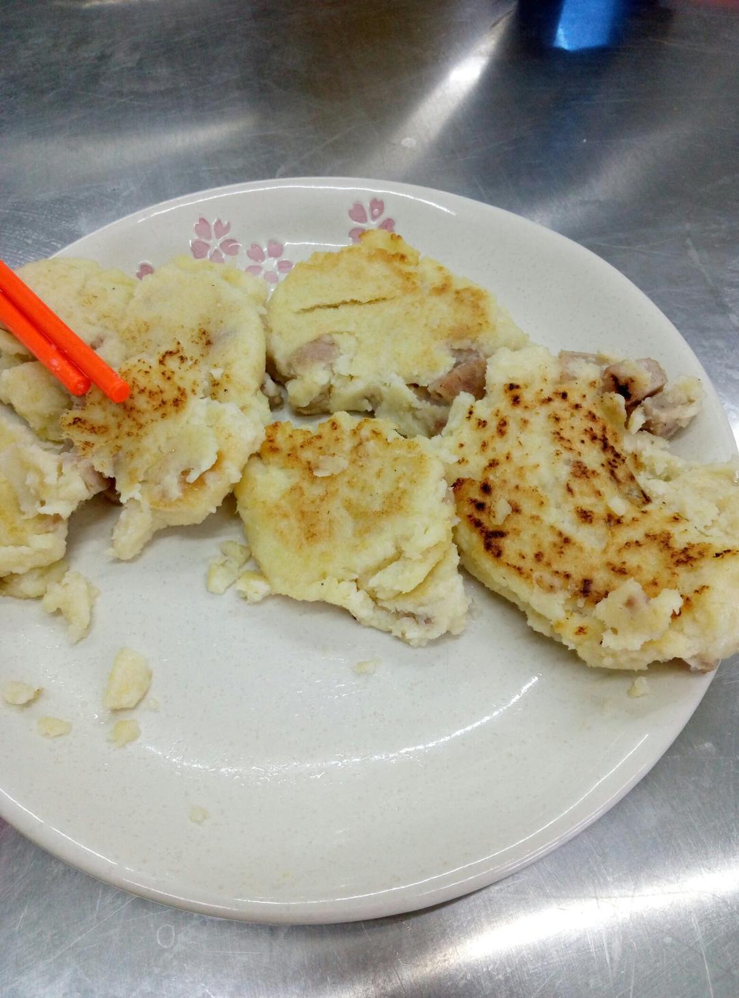 香煎豆渣饼