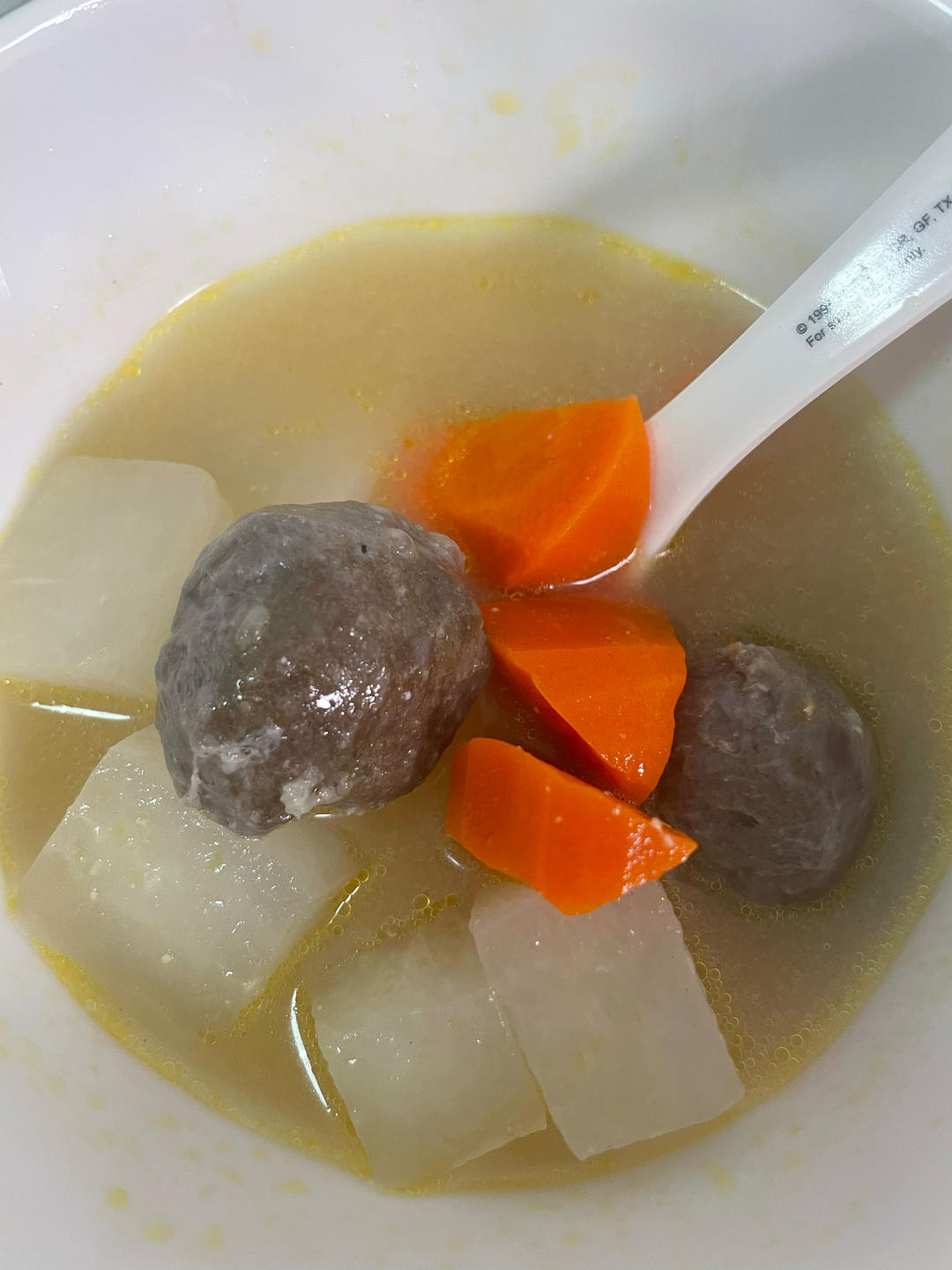 素汤 超级暖胃的萝卜味噌汤