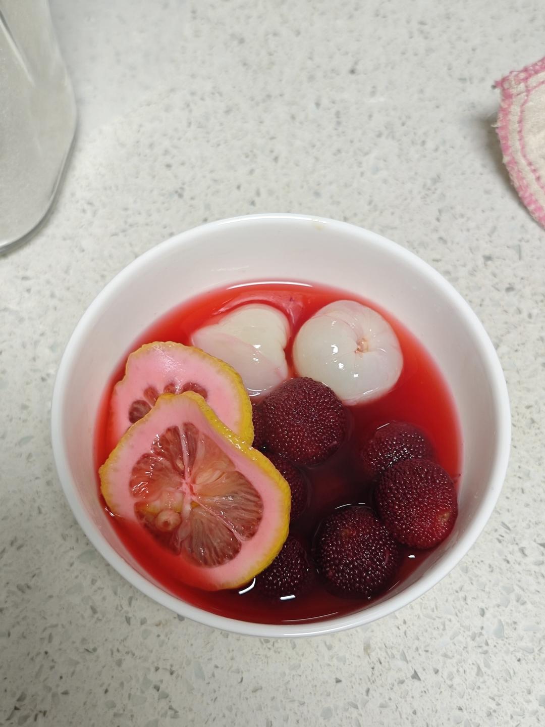 夏日神仙饮品❗️酸甜冰镇柠檬杨梅荔枝饮