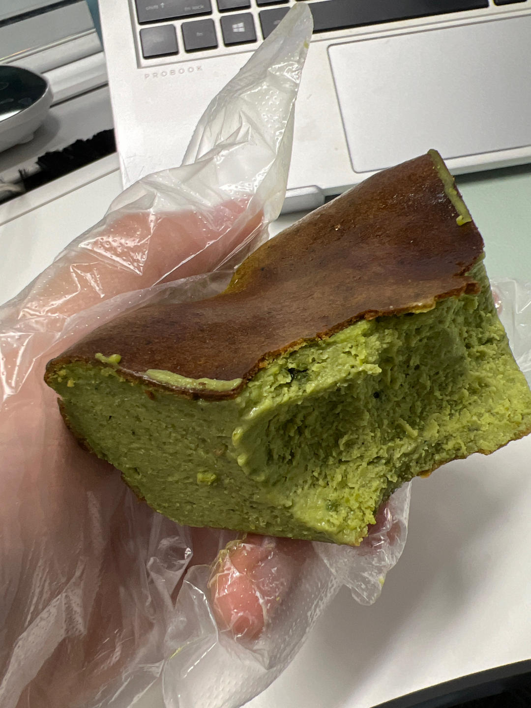 简单零失败！网红抹茶流心巴斯克重芝士蛋糕